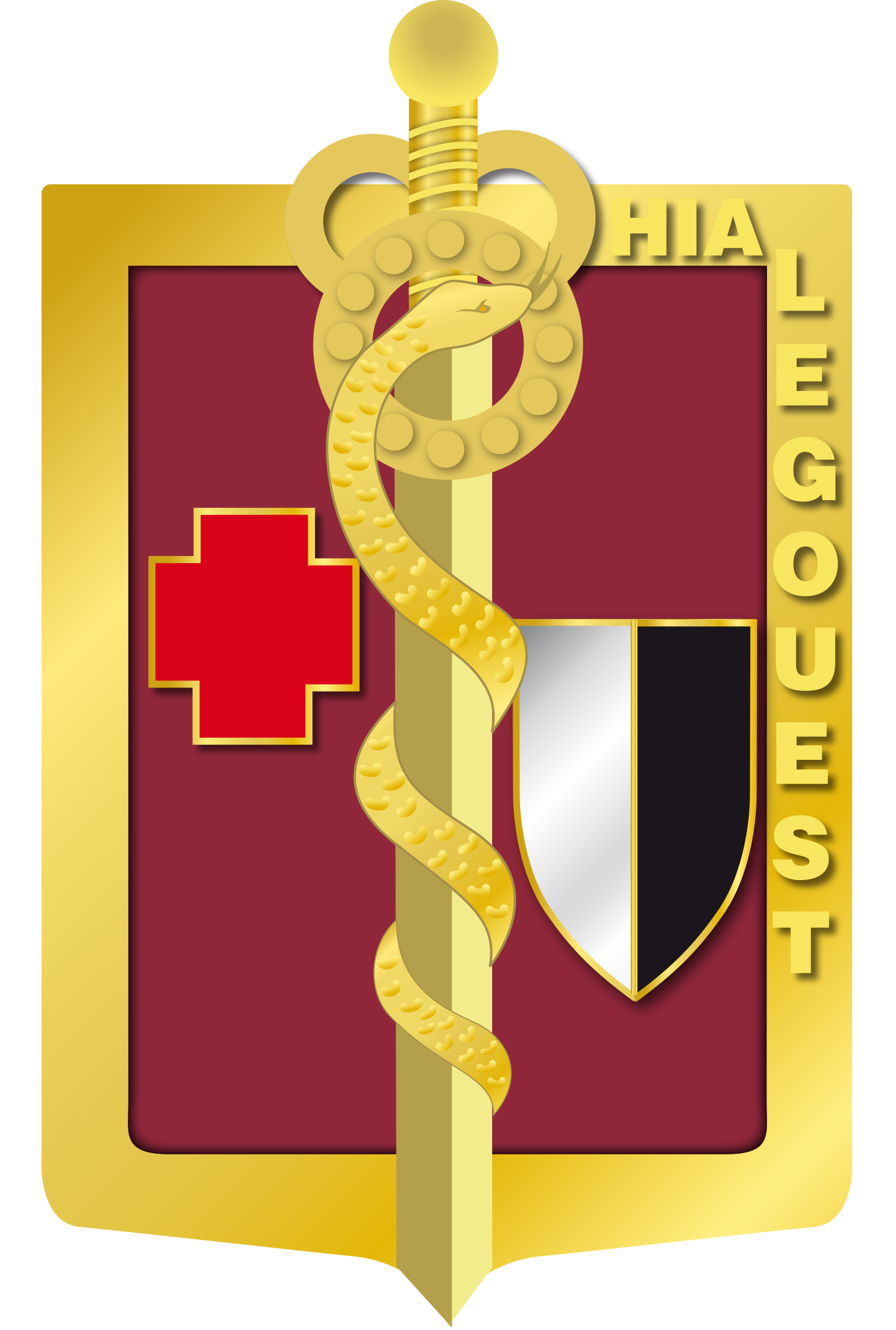 Logo - Hôpital d'Instruction des Armées Legouest 2024